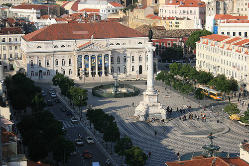 plaza rossio lisboa