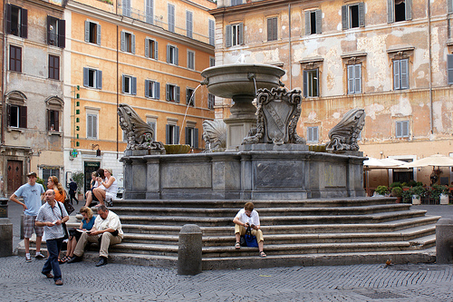 plaza santa maría de trastevere