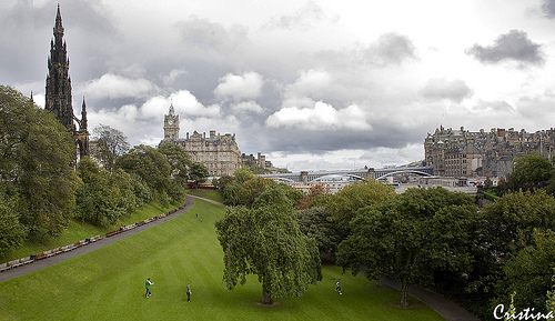 Los preciosos jardines y parques de Edimburgo
