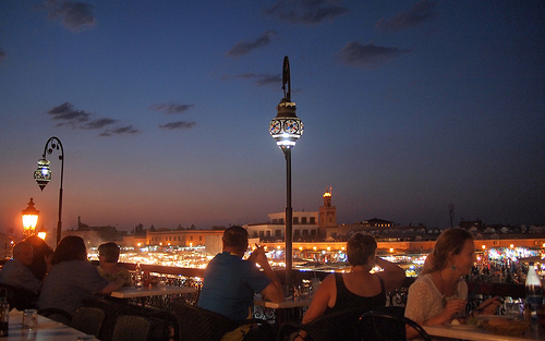 vistas a la plaza jamaa fna
