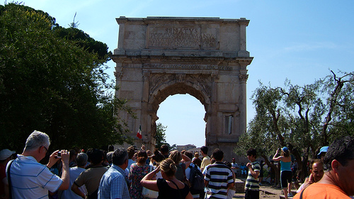 arco de tito foro romano