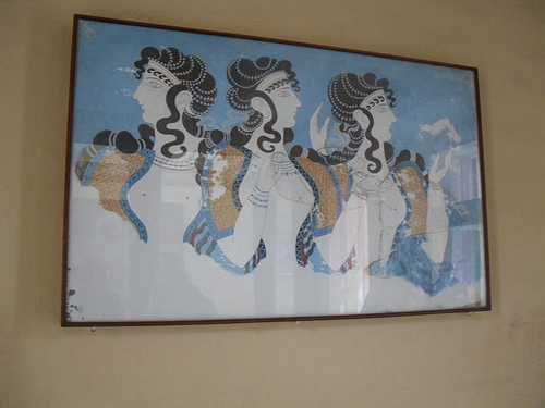 fresco palacio de knossos