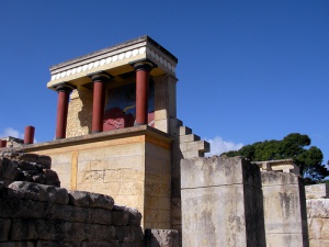 El palacio de Knossos, el hogar del Minotauro