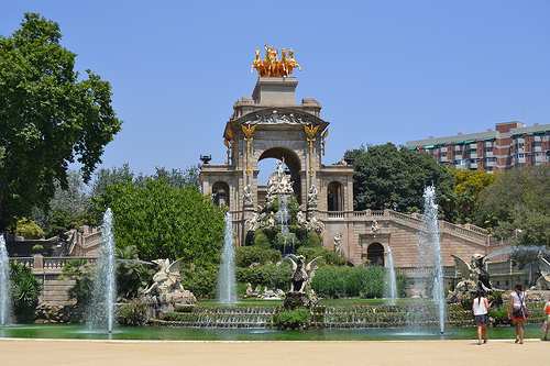 parque de la ciudadela en barcelona