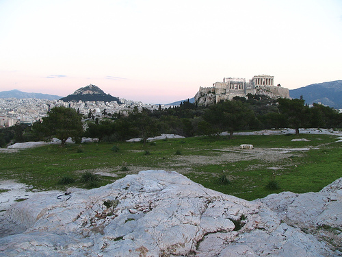 Las zonas verdes y parques de Atenas