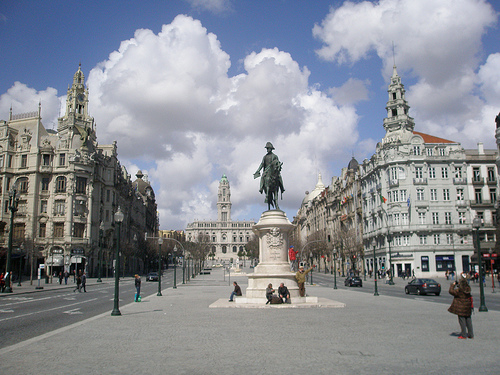 plaza de la libertad oporto