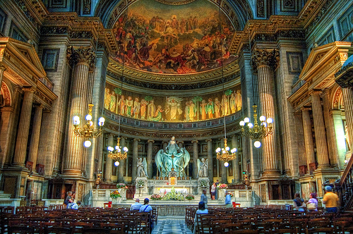 altar iglesia de la madeleine