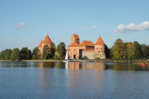 El castillo de Trakai, una joya arquitectónica en Lituania
