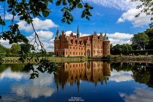 Castillo de Egeskov, una maravillosa construcción sobre el agua