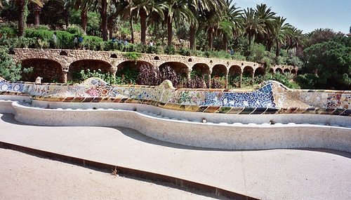 el parque guell de barcelna