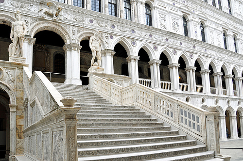 escaleras palacio ducal de venecia