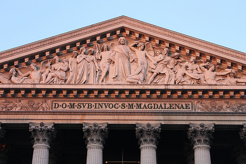 fronton iglesia madeleine