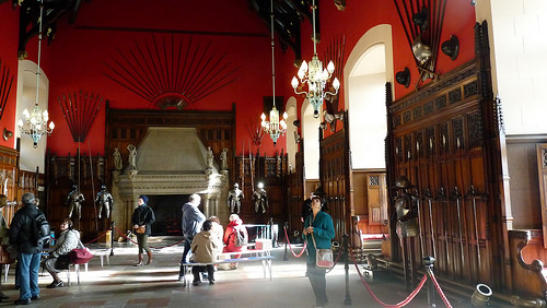 interior castillo de edimburgo