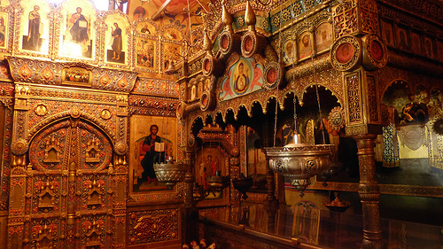 interior catedral de san basilio en moscu 2