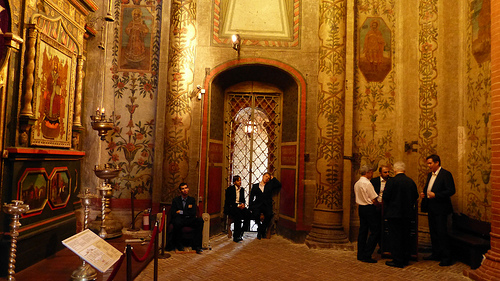 interior catedral de san basilio en moscu