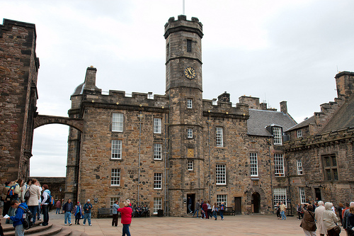 palacio real castillo de edimburgo
