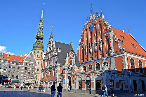 plaza del ayuntamiento riga