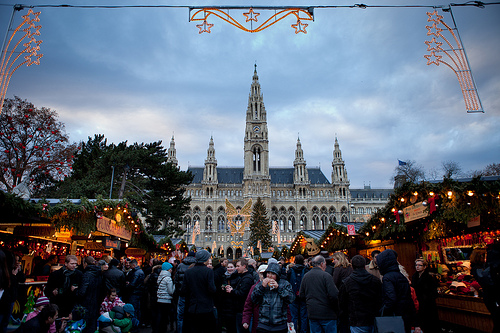 rathaus mercadillo navideño de viena
