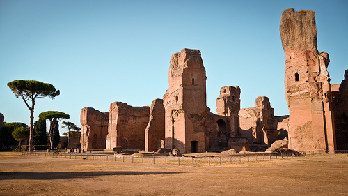 termas de caracalla la roma antigua