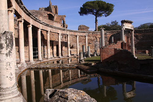 villa adriana la roma antigua