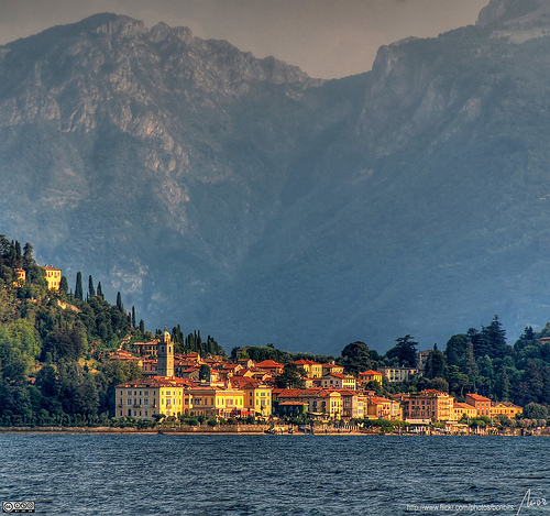 Bellagio en Italia, la perla del lago Como