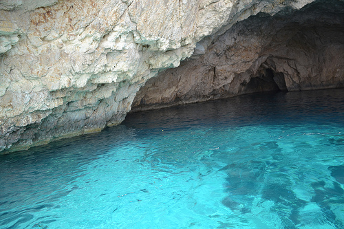cueva azul
