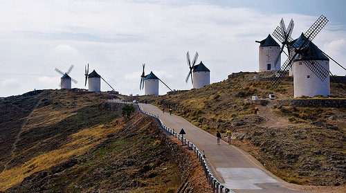 molinos viento de la mancha