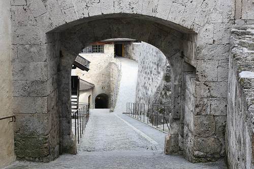 puerta de la muralla de kufstein