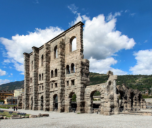 teatro romano aosta