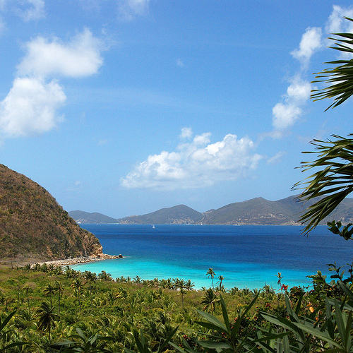 La isla Tórtola, la más grande de las Islas Vírgenes Británicas