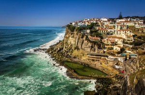 La costa de Caparica en Portugal, la zona de playa más grande de Europa