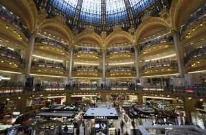 Voilà, hoy vamos de compras por París.