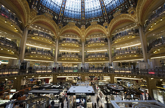 Voilà, hoy vamos de compras por París.