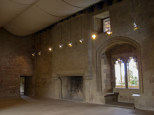 interior palacio real de olite