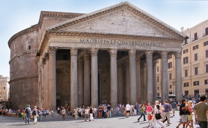 Panteón de Agripa en Roma, un monumento sublime
