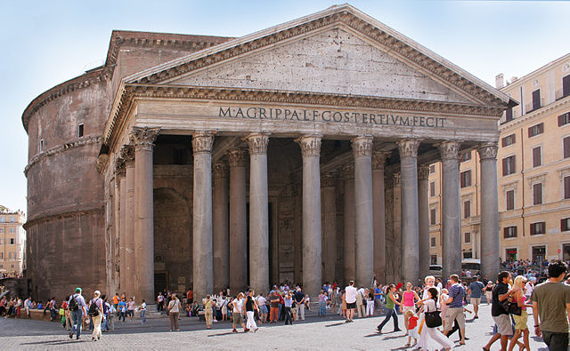 Panteón de Agripa en Roma, un monumento sublime