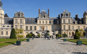 El palacio renacentista de Fontainebleau, el más grande de Francia