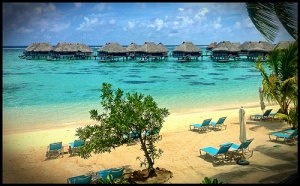 La isla Moorea en la Polinesia Francesa es un lugar encantador