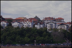 La bella ciudad costera de Santander en España