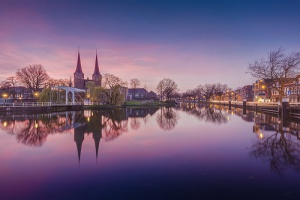 La bella ciudad de Delft, la Venecia de Holanda