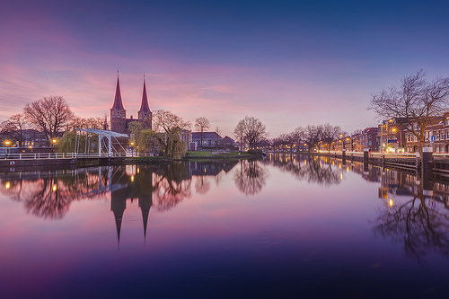 La bella ciudad de Delft, la Venecia de Holanda