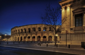 La hermosa ciudad de Nimes en Francia, todo un legado de la Roma imperial