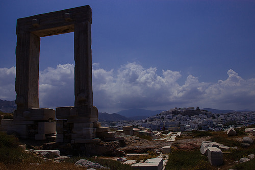 La maravillosa isla griega de Naxos y la gran puerta de Apolo