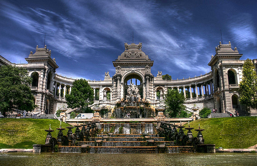 El palacio Longchamp en Marsella, un monumento al arte