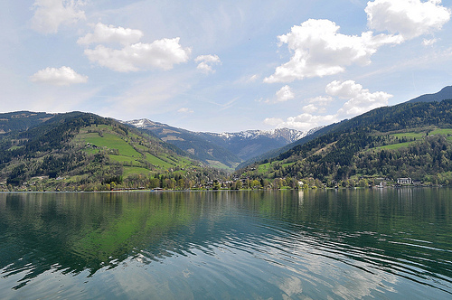 La idílica ciudad de Zell am See en Austria, la naturaleza en su máxima expresión