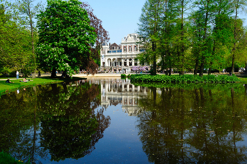 El parque Vondelpark, el más grande y visitado de la ciudad de Ámsterdam
