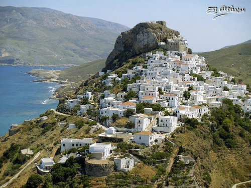 La bella isla griega de Skyros, el lugar donde Aquiles se vistió de mujer
