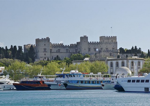 El palacio del Gran Maestre de las isla de Rodas y de Malta