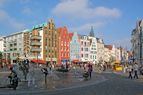 Rostock en Alemania, una ciudad de bella arquitectura