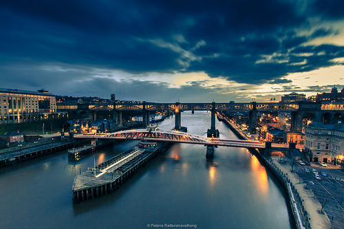 De visita a la hermosa ciudad de Newcastle en Inglaterra